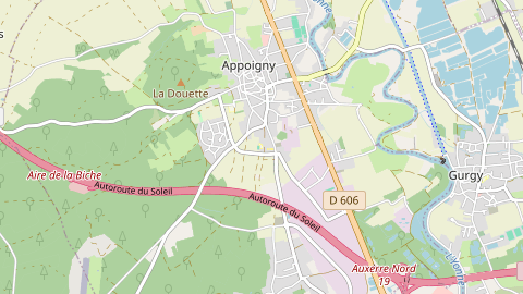 Carte de localisation de l'évènement