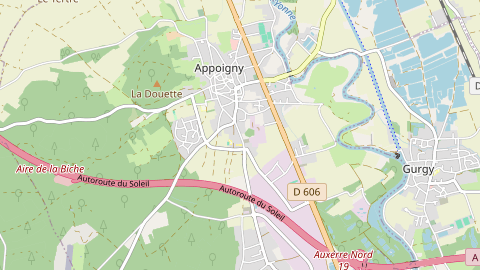 Carte de localisation de l'évènement