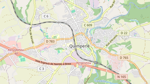 Carte de localisation de l'évènement