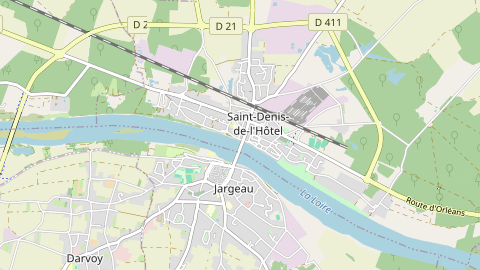 Carte de localisation de l'évènement