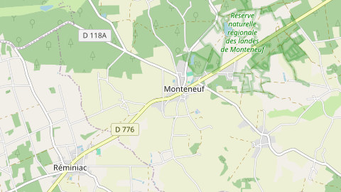 Carte de localisation de l'évènement