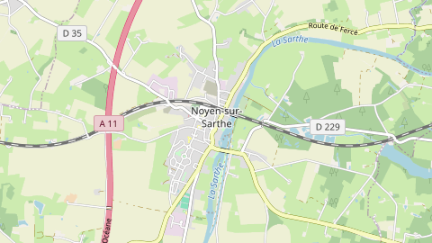 Carte de localisation de l'évènement