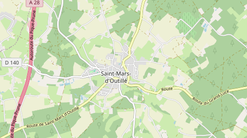 Carte de localisation de l'évènement