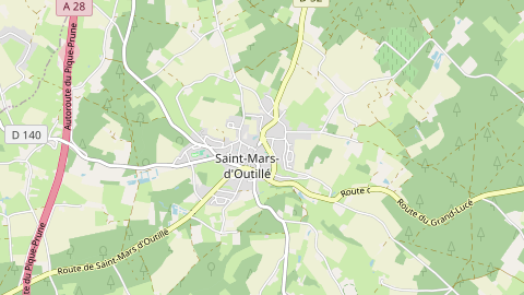 Carte de localisation de l'évènement