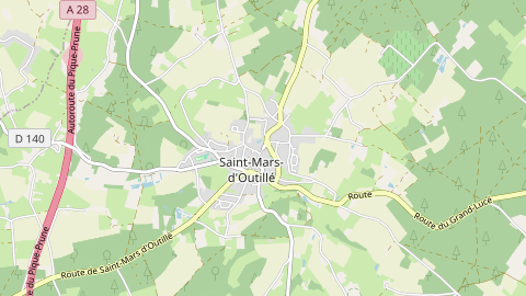 Carte de localisation de l'évènement