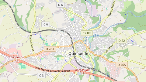 Carte de localisation de l'évènement