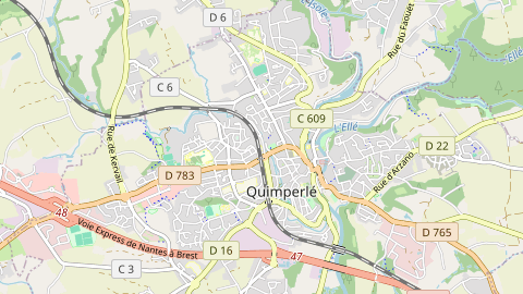 Carte de localisation de l'évènement