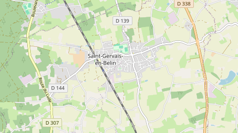 Carte de localisation de l'évènement