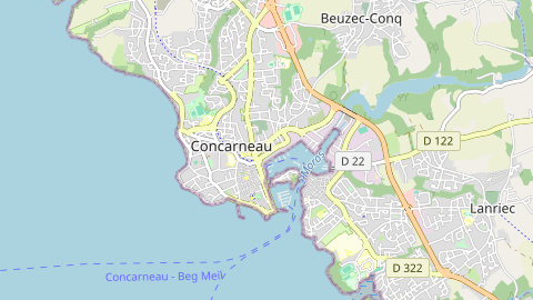 Carte de localisation de l'évènement