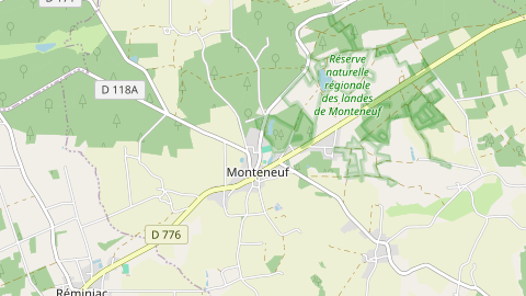 Carte de localisation de l'évènement