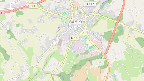 Carte de localisation de l'évènement