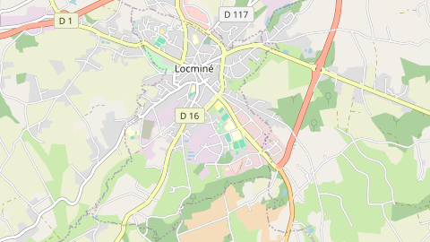 Carte de localisation de l'évènement