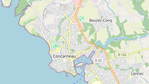Carte de localisation de l'évènement