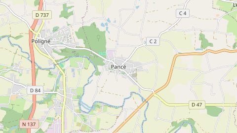 Carte de localisation de l'évènement