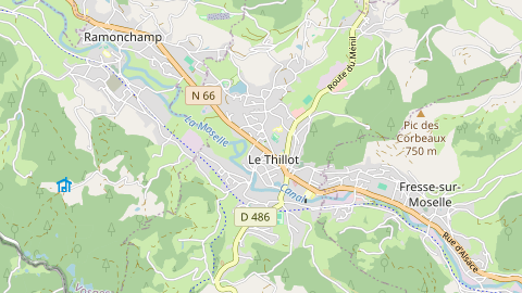 Carte de localisation de l'évènement