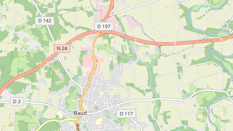 Carte de localisation de l'évènement
