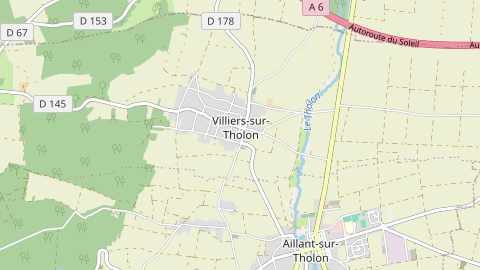 Carte de localisation de l'évènement