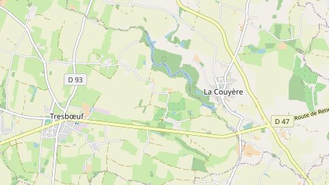 Carte de localisation de l'évènement