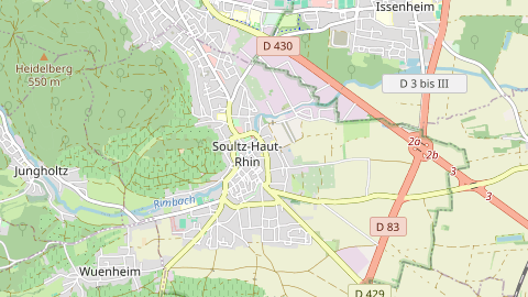 Carte de localisation de l'évènement