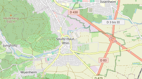 Carte de localisation de l'évènement