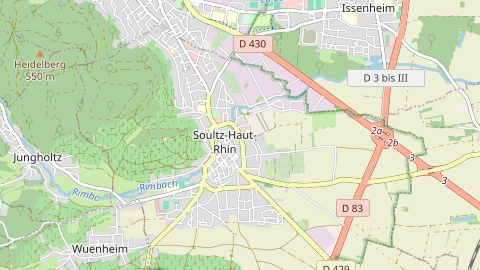 Carte de localisation de l'évènement