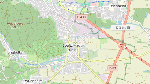 Carte de localisation de l'évènement