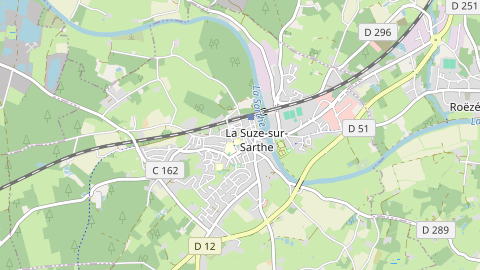 Carte de localisation de l'évènement