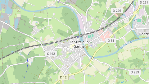Carte de localisation de l'évènement