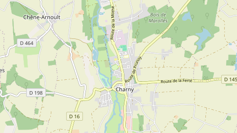 Carte de localisation de l'évènement