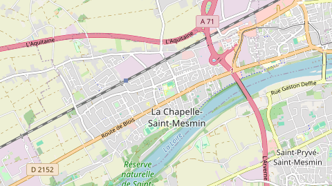 Carte de localisation de l'évènement