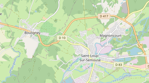 Carte de localisation de l'évènement