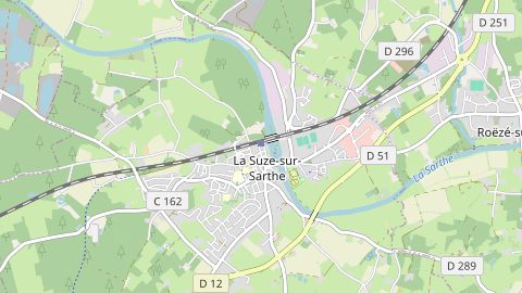 Carte de localisation de l'évènement