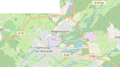 Carte de localisation de l'évènement