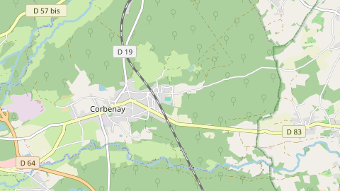Carte de localisation de l'évènement