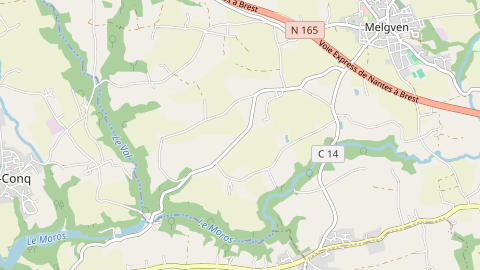 Carte de localisation de l'évènement