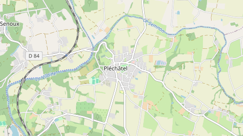 Carte de localisation de l'évènement