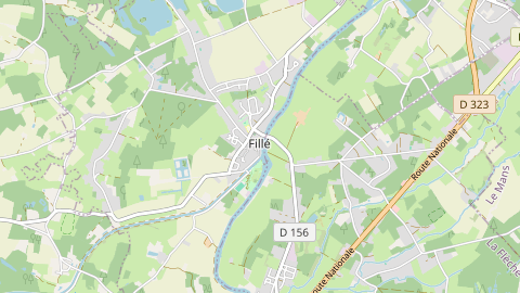Carte de localisation de l'évènement