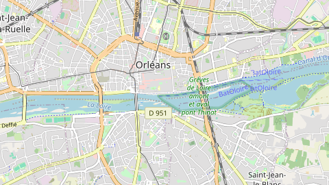 Carte de localisation de l'évènement