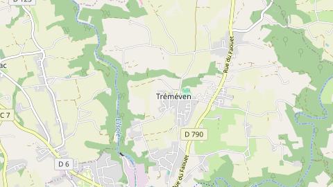 Carte de localisation de l'évènement