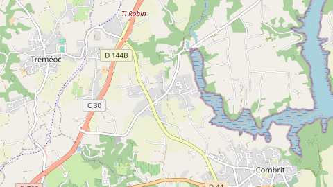 Carte de localisation de l'évènement