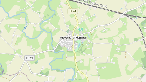 Carte de localisation de l'évènement