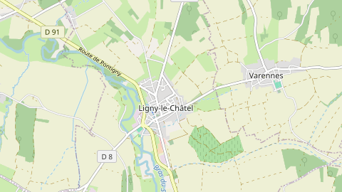 Carte de localisation de l'évènement