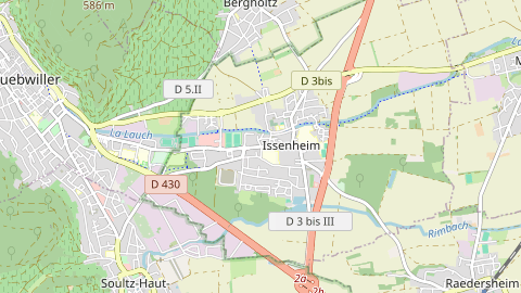 Carte de localisation de l'évènement