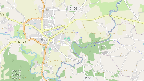 Carte de localisation de l'évènement