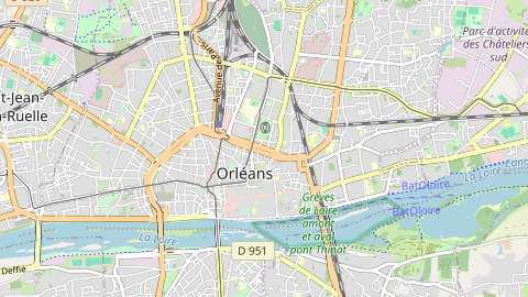 Carte de localisation de l'évènement