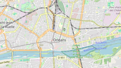 Carte de localisation de l'évènement