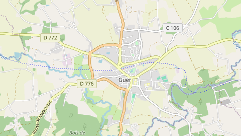 Carte de localisation de l'évènement