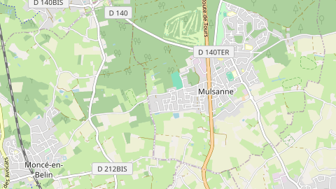 Carte de localisation de l'évènement