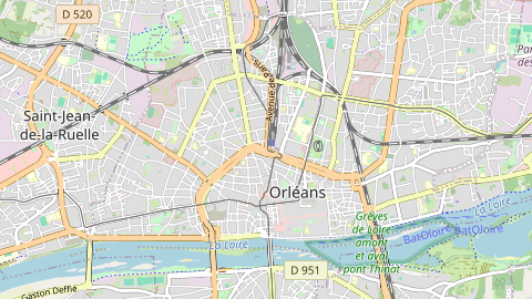 Carte de localisation de l'évènement