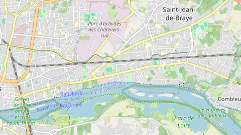 Carte de localisation de l'évènement